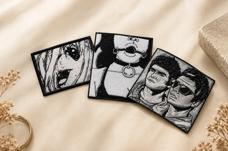 Patch ricamate a tema manga